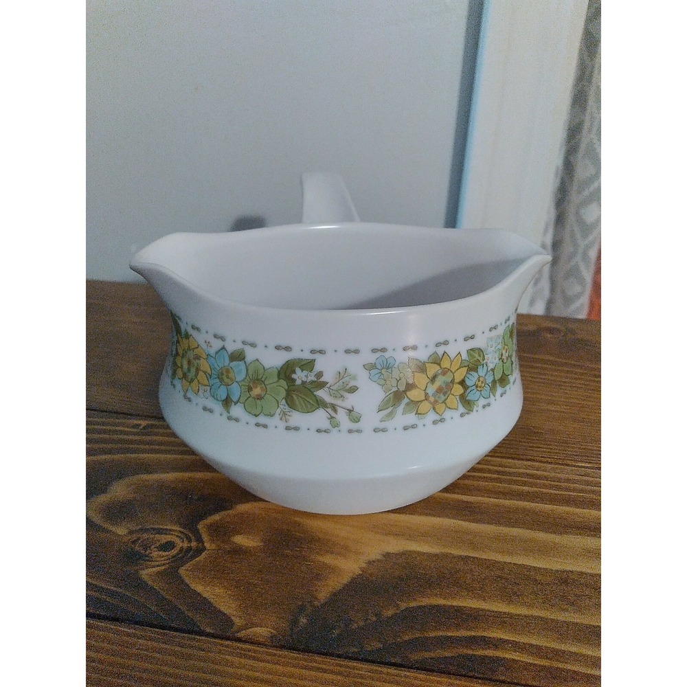 Vintage Noritake Progression China Springfield Japan Gravy Boat With Handle
